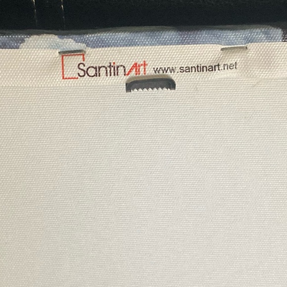 Santin Canvas Wall Art: 3 Piece Panels of Abstract Tree & Cloud Scene - Picture 13 of 13